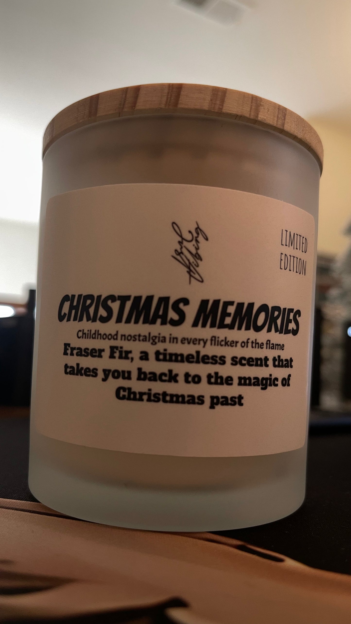 Limited Edition Christmas Memories Candle - Just Vibing Co